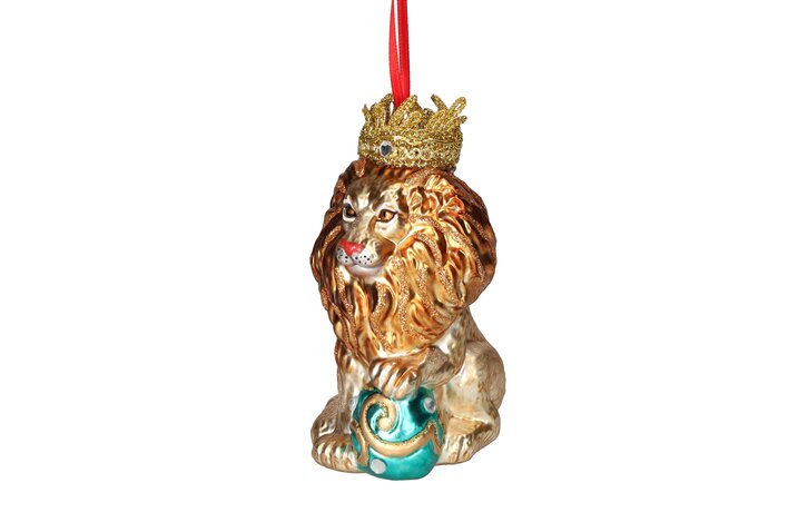 hanger lion, gold