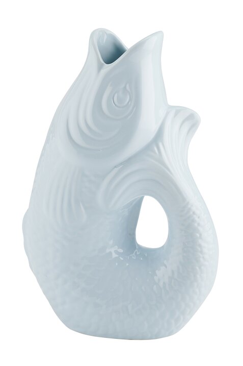 Monsieur Carafon, Fish, vase, L, blue horizon, 2,7 litre