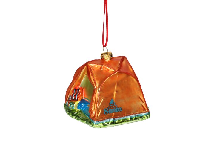 hanger tent, orange