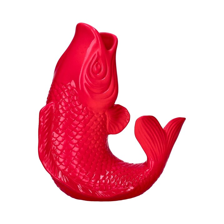 Mamsell Koi, Fisch, Vase, S, neon pink