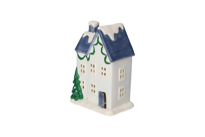 Mignon, led house, blue/white